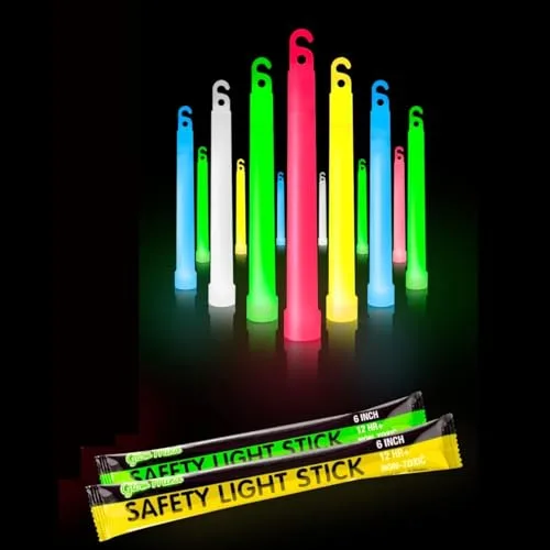 Glow Mind 20 Ultra Bright Emergency Glow Sticks