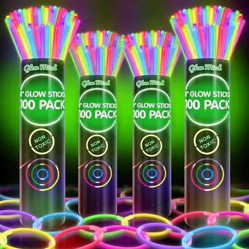Glow Mind 400 Ultra Bright Party Glow Sticks
