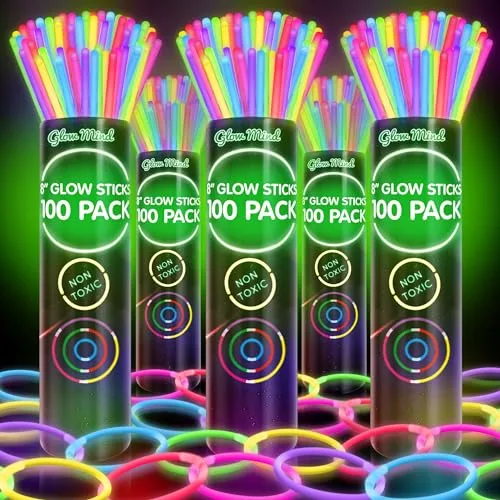 Glow Mind 500 Ultra Bright Party Glow Sticks